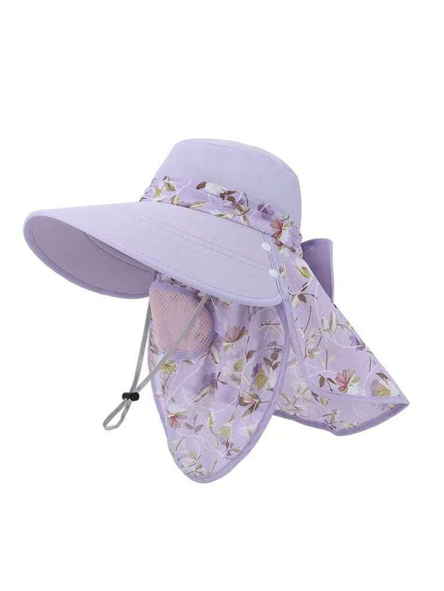 Sun Hat Wide Brim - Unisex Wide Brim Sun Hat With