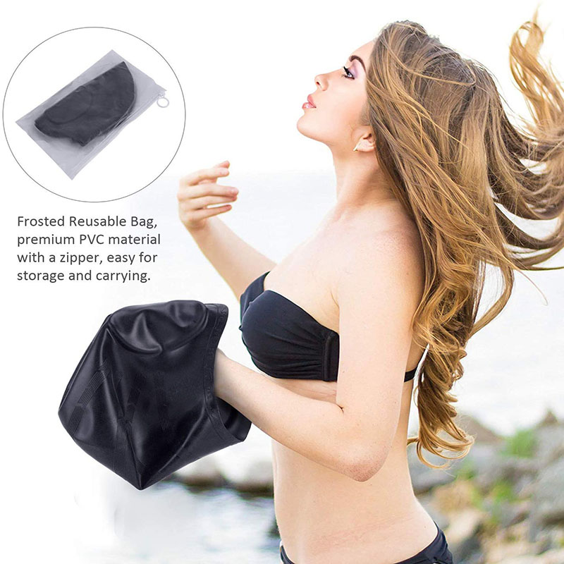 Adults Swimming Caps Men Women - Swim Hat Silicone บทวิจารณ์และราคา