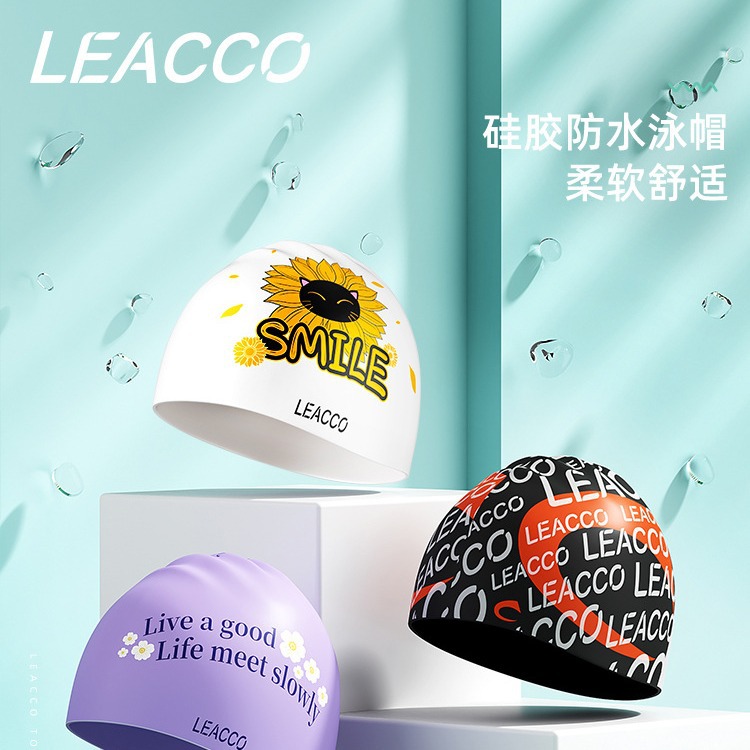 Anti-Slip Waterproof Silicone  - Swim Hat Silicone บทวิจารณ์และราคา
