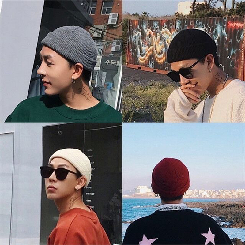 Winter Warm Unisex Wool Beanie - Beanie Cuffed Knit บทวิจารณ์และราคา