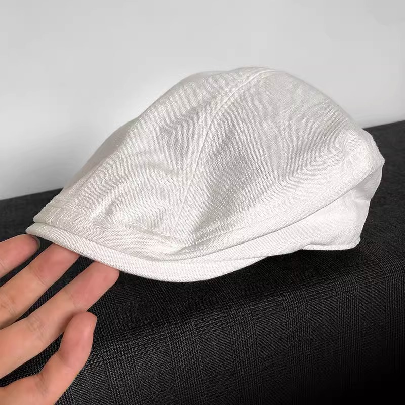 Vintage Linen Newsboy Cap Brea - Newsboy Cap Ivy บทวิจารณ์และราคา