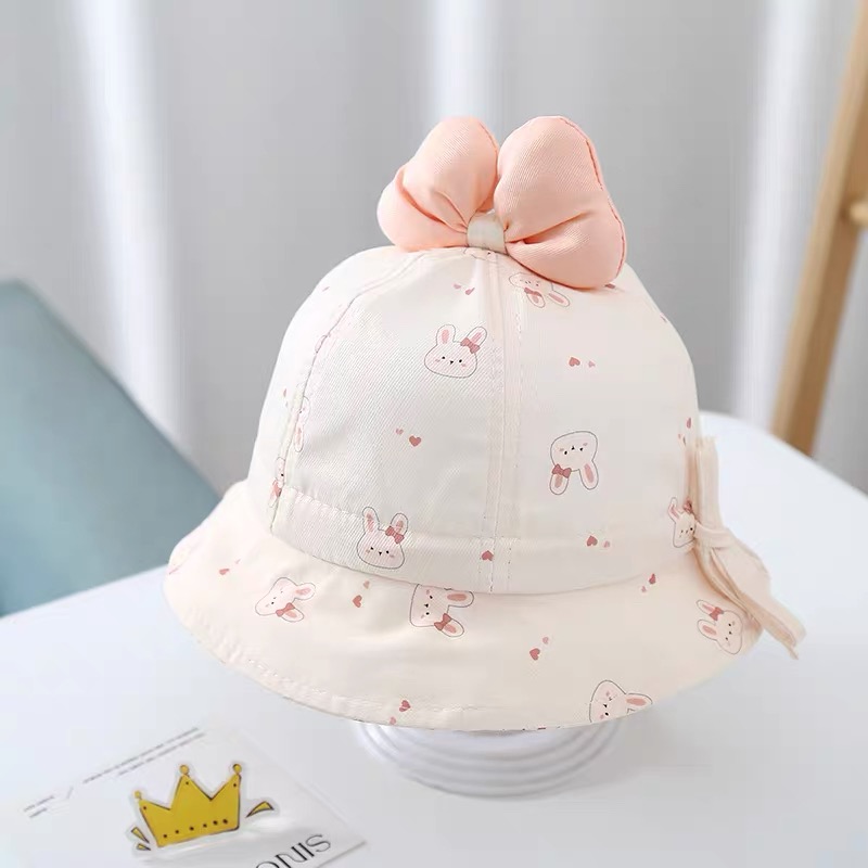 Spring 2026 New Cartoon Bear R - Bucket Hat Cotton บทวิจารณ์และราคา