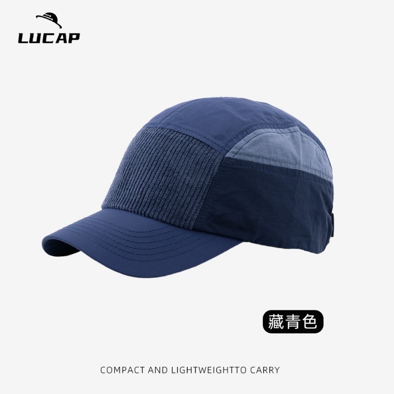 Custom Embroidered Logo Color  - Corduroy Cap 5 Panel บทวิจารณ์และราคา