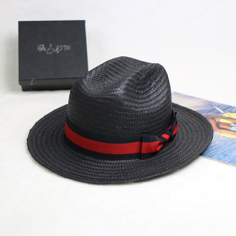Hand Woven Straw Hat Jazz Cowb - Cowboy Hat Straw บทวิจารณ์และราคา