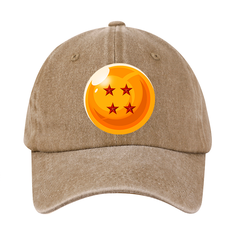 Dragon Ball Washed Baseball Ca - Dad Hat Cotton บทวิจารณ์และราคา