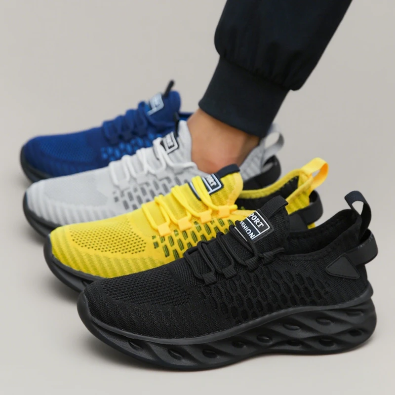 Men's Walking Shoes Are Breath - Running Cap Lightweight บทวิจารณ์และราคา