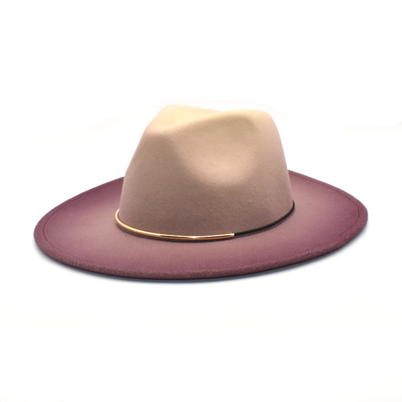 Gradient Large Brim Wool Vinta - Fedora Hat Wool บทวิจารณ์และราคา