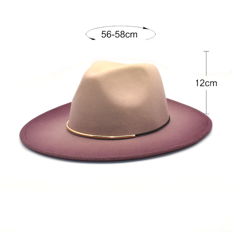 Gradient Large Brim Wool Vinta - Fedora Hat Wool บทวิจารณ์และราคา