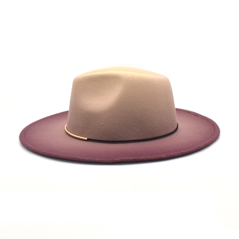 Gradient Large Brim Wool Vinta - Fedora Hat Wool บทวิจารณ์และราคา