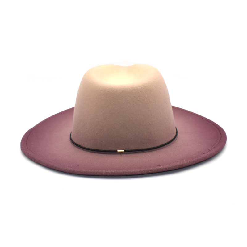 Gradient Large Brim Wool Vinta - Fedora Hat Wool บทวิจารณ์และราคา