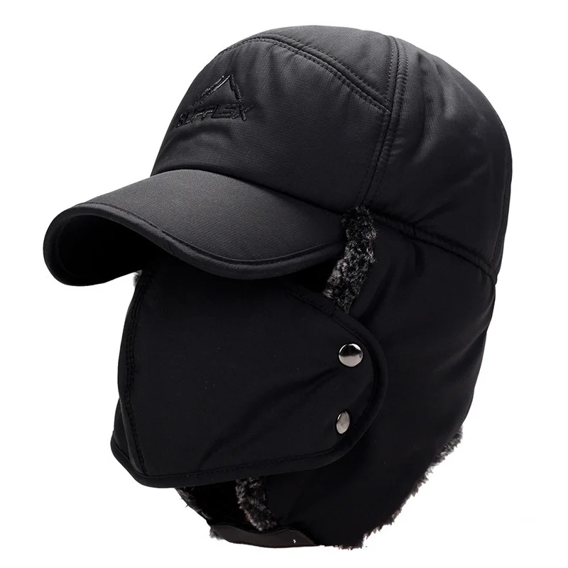 Winter Fur Warm Windproof Hat  - Trapper Hat Ear Flap บทวิจารณ์และราคา