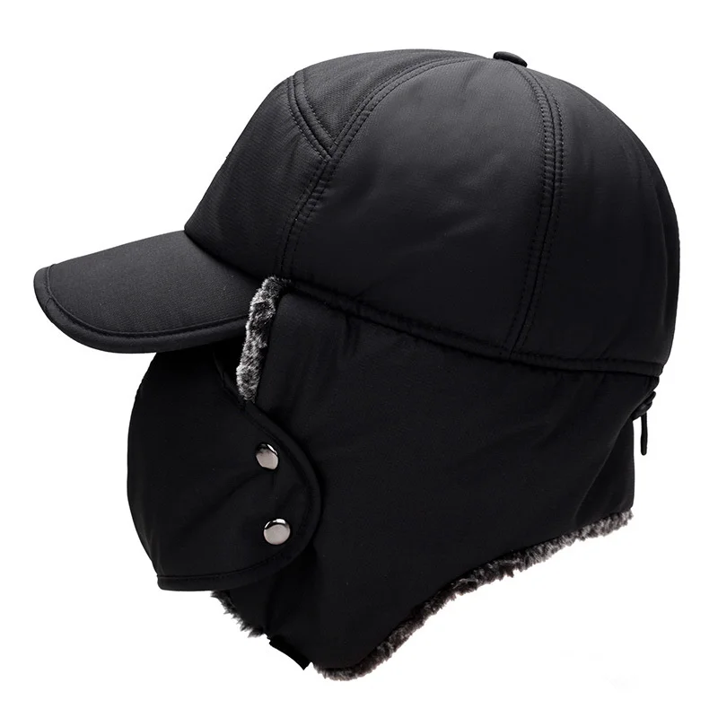 Winter Fur Warm Windproof Hat  - Trapper Hat Ear Flap บทวิจารณ์และราคา
