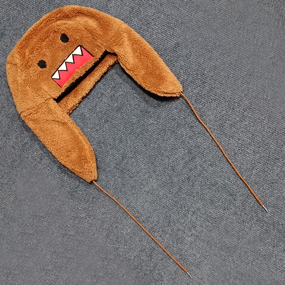 Cartoon Monster Faux Fur Trapp - Trapper Hat Ear Flap บทวิจารณ์และราคา