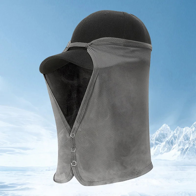 Quick Drying Fishing Cap Face  - Visor Sun Hat บทวิจารณ์และราคา