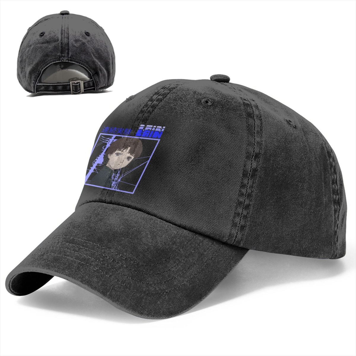 Washed Men's Baseball Cap Blue - Golf Cap Dad บทวิจารณ์และราคา