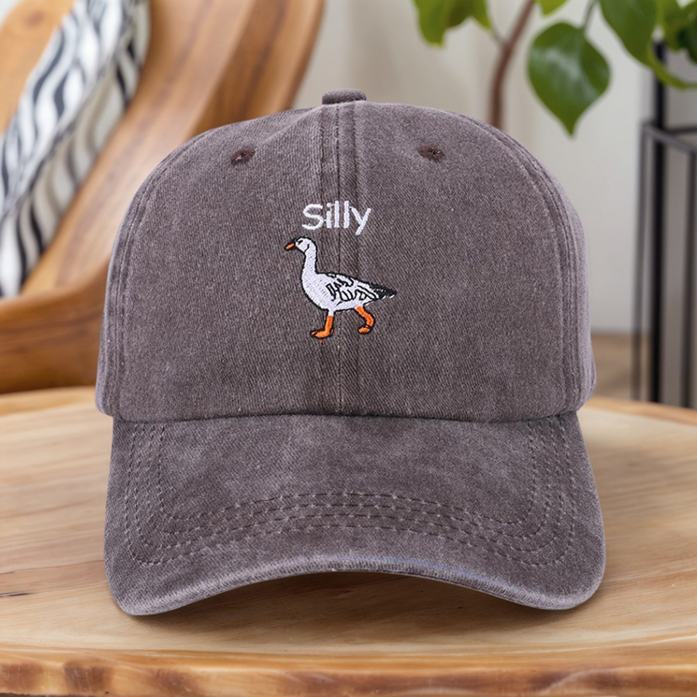 Funny Embroidered Silly Goose  - Golf Cap Dad บทวิจารณ์และราคา