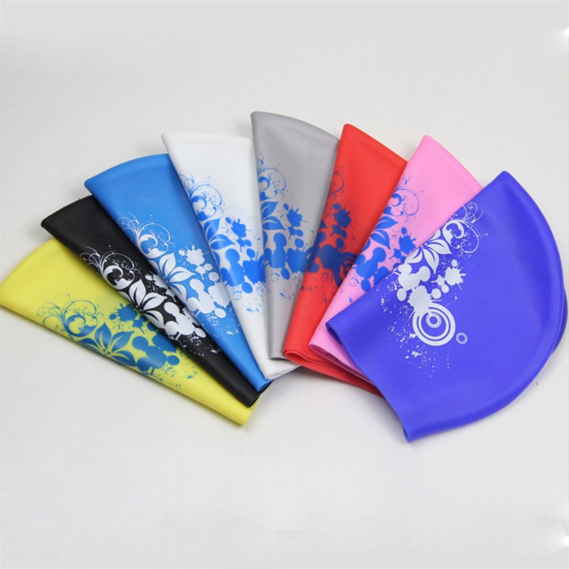 Silicone Swimming Cap for Long - Swim Hat Silicone บทวิจารณ์และราคา