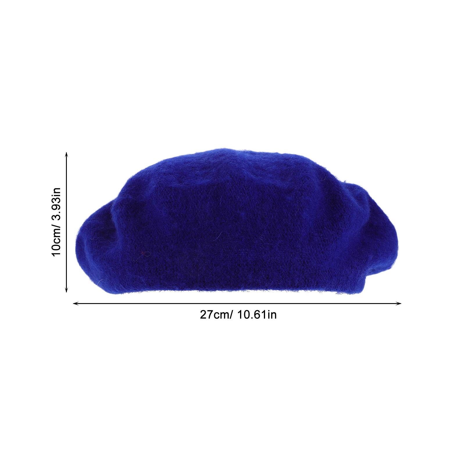 French Beret Hat for Women Nav - Beret French Wool บทวิจารณ์และราคา
