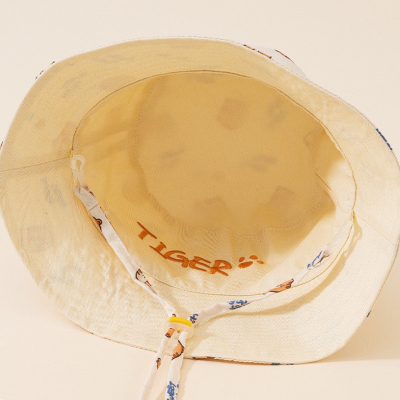 Letter Embroidered Baby Bucket - Bucket Hat Cotton บทวิจารณ์และราคา
