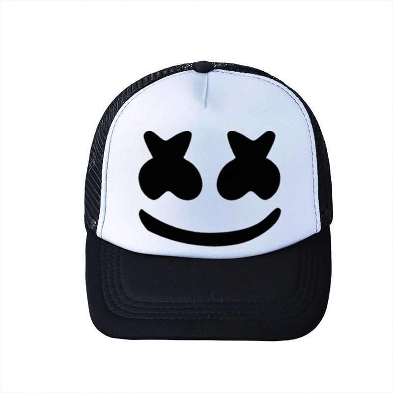 DJ Hip Pop Hat Marshmello Cosp - Trucker Cap Mesh บทวิจารณ์และราคา