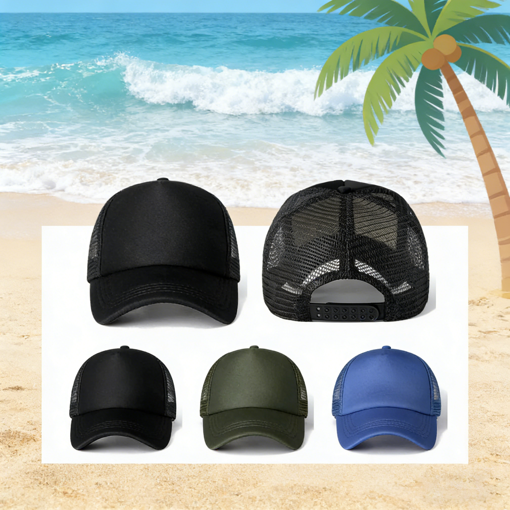 2026New model Unisex Cap Casua - Trucker Cap Mesh บทวิจารณ์และราคา