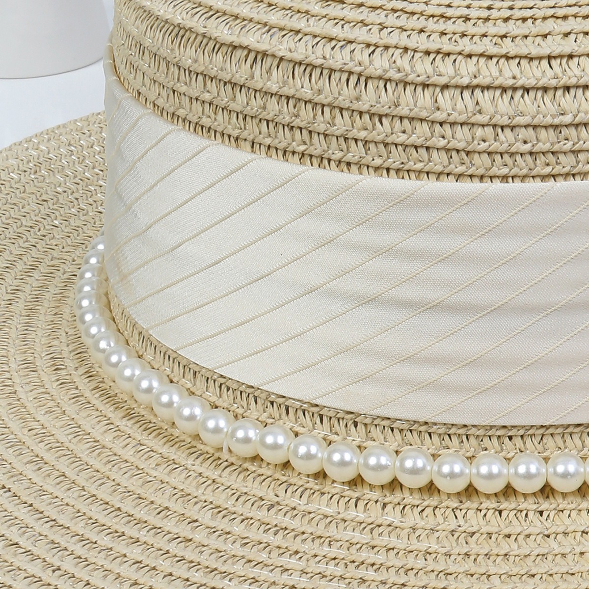2025 New Style Hat Retro Flat  - Sun Hat Wide Brim บทวิจารณ์และราคา