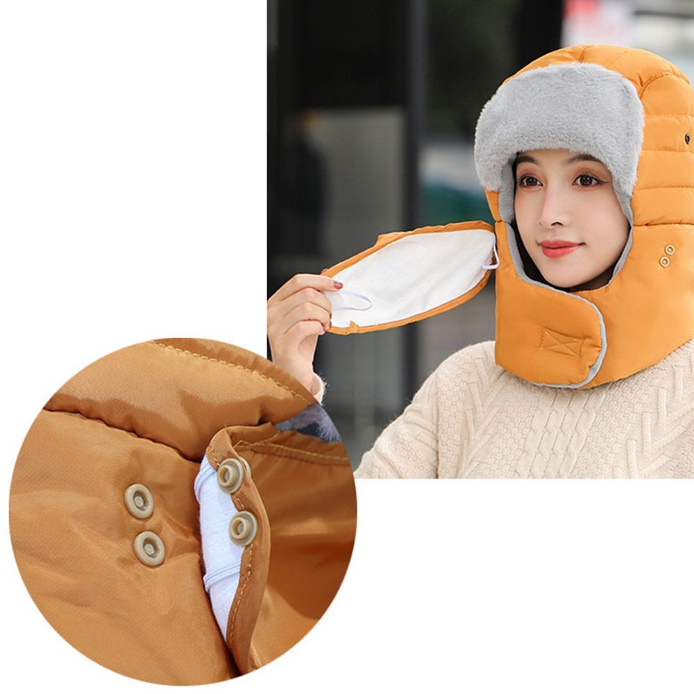 Cold Protection With Anti Fog  - Winter Trapper Hat บทวิจารณ์และราคา