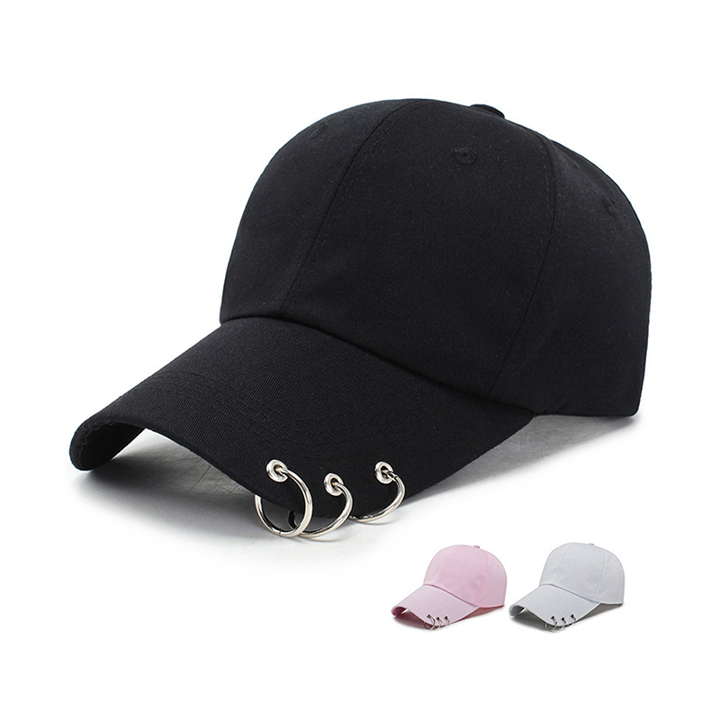 Snapback Hats Unisex with Ring - Dad Hat Cotton บทวิจารณ์และราคา