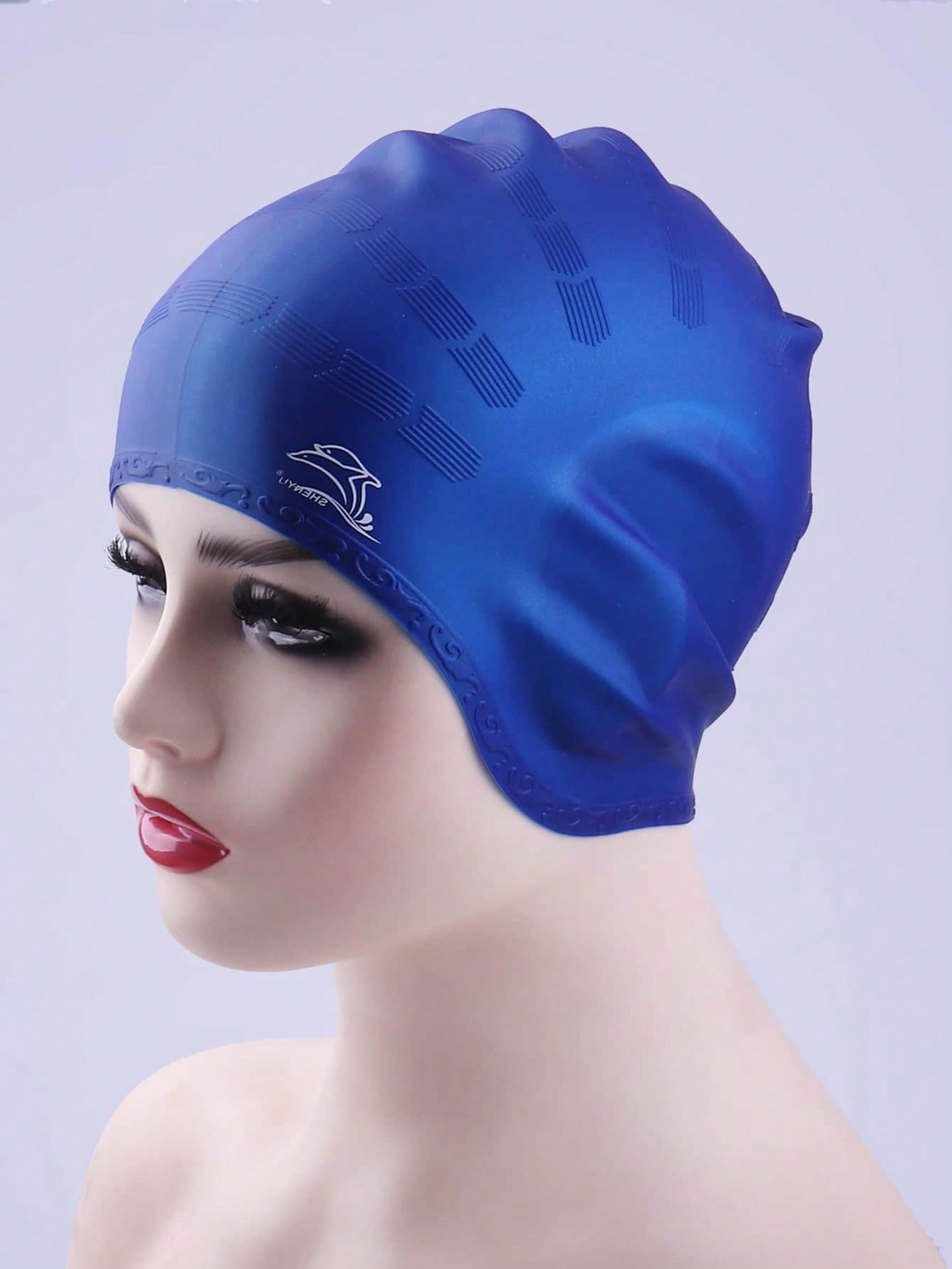 Silicone Waterproof Swim Cap E - Swim Hat Silicone บทวิจารณ์และราคา