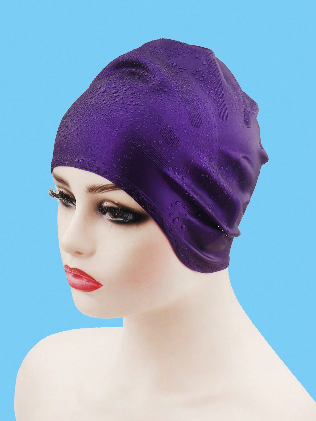 Silicone Waterproof Swim Cap E - Swim Hat Silicone บทวิจารณ์และราคา