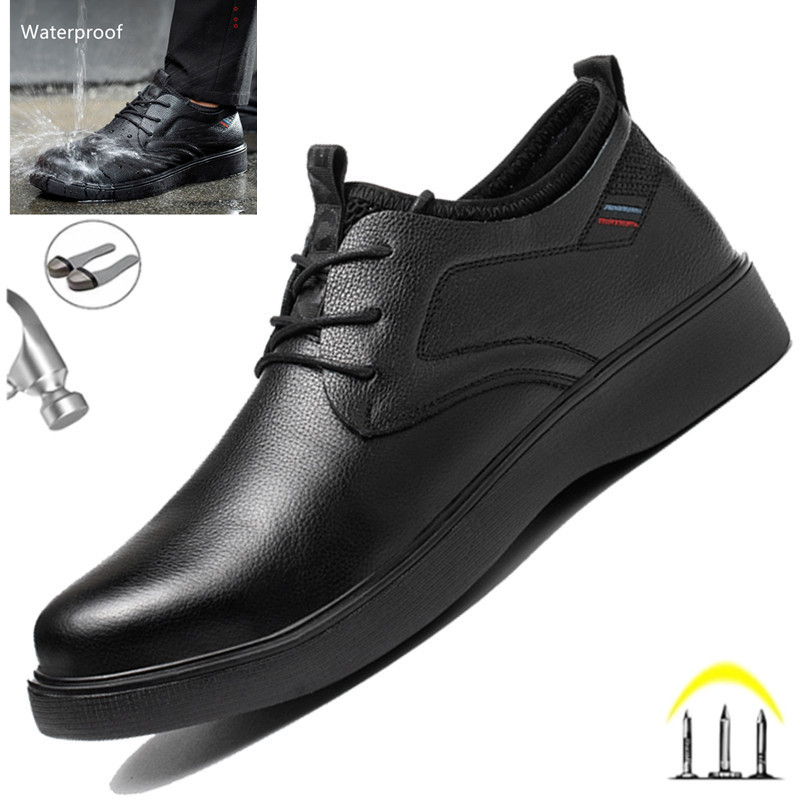 Men Genuine Leather Formal Sho - Snapback Hat Flat บทวิจารณ์และราคา