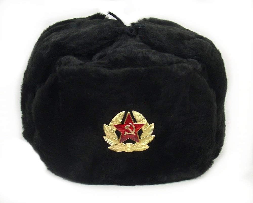 Russian Hat Soviet Army Milita - Trapper Hat Ear Flap บทวิจารณ์และราคา