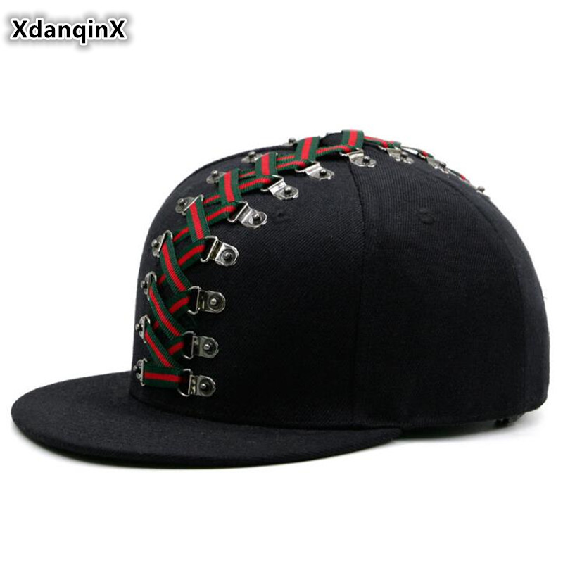 XdanqinX Novelty Punk Style Hi - Snapback Hat Flat บทวิจารณ์และราคา