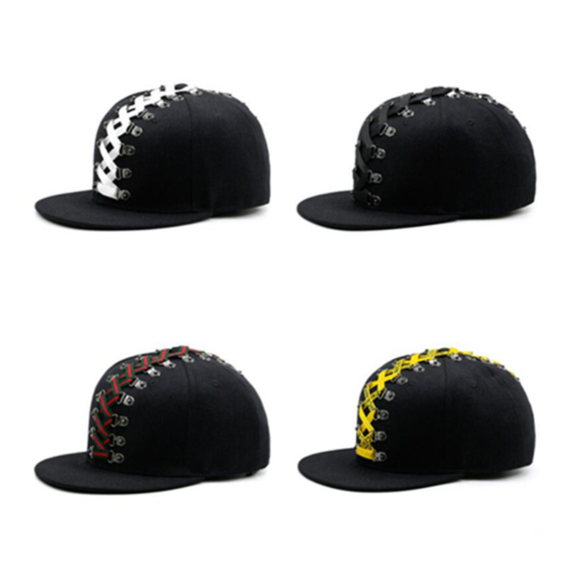 XdanqinX Novelty Punk Style Hi - Snapback Hat Flat บทวิจารณ์และราคา
