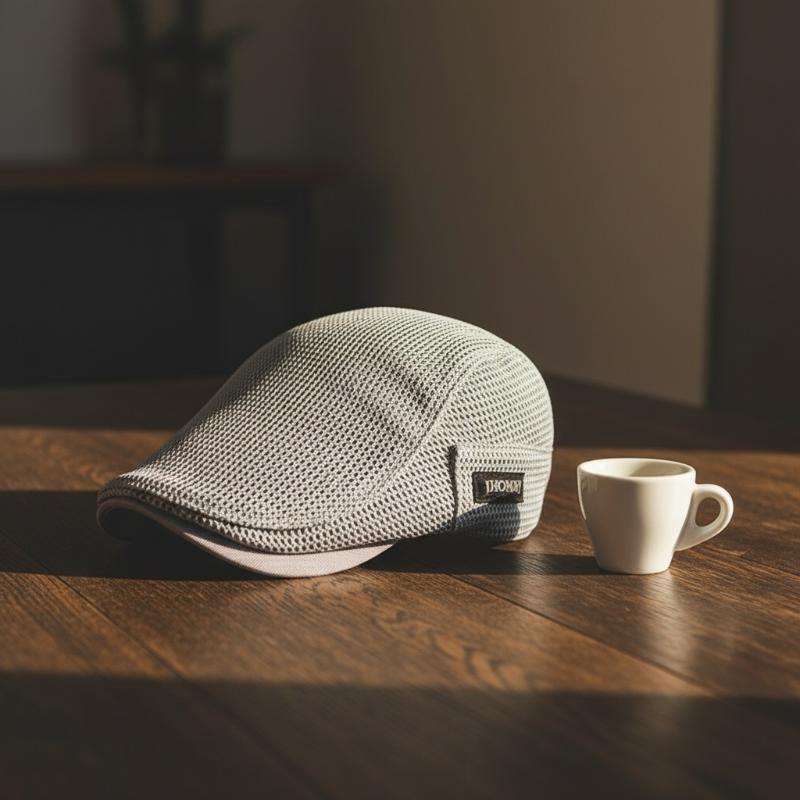 Mens Mesh Newsboy Beret Cabbie - Newsboy Cap Ivy บทวิจารณ์และราคา