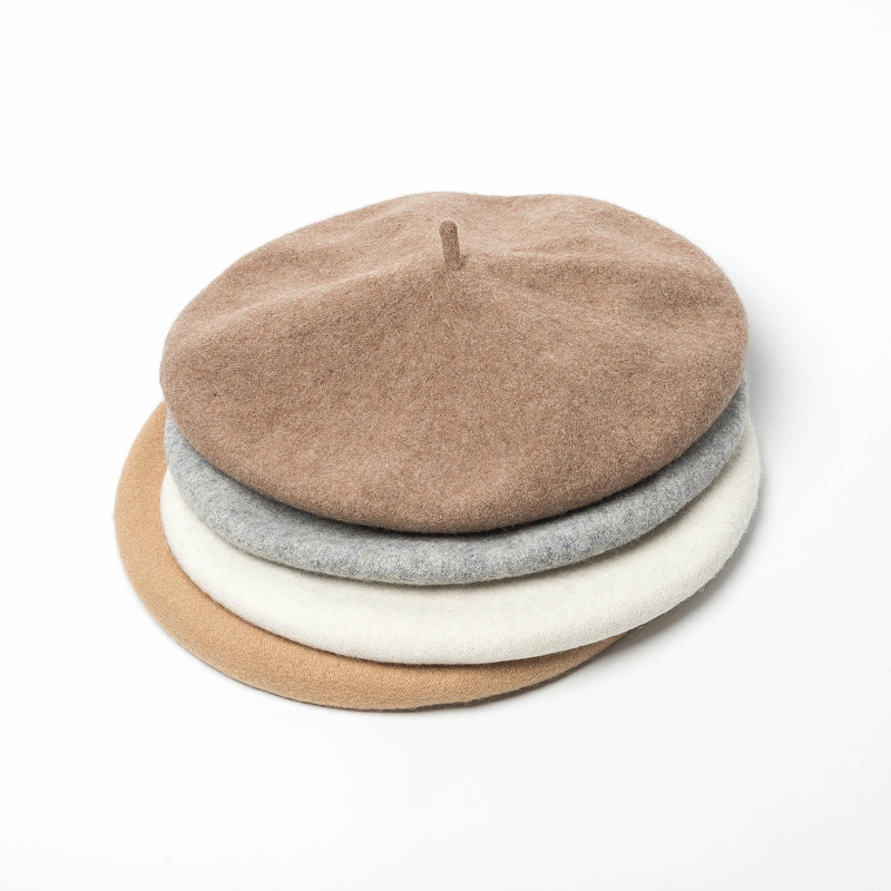 Men Women Military Army Soldie - Beret French Wool บทวิจารณ์และราคา