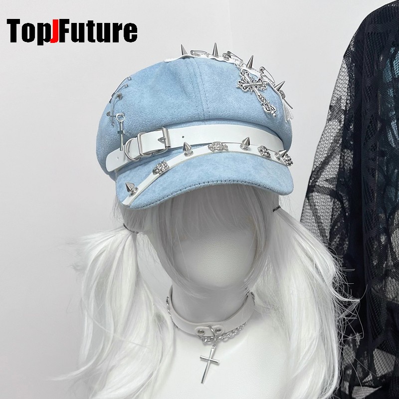 Women's Harajuku octagonal cap - Dad Hat Cotton บทวิจารณ์และราคา
