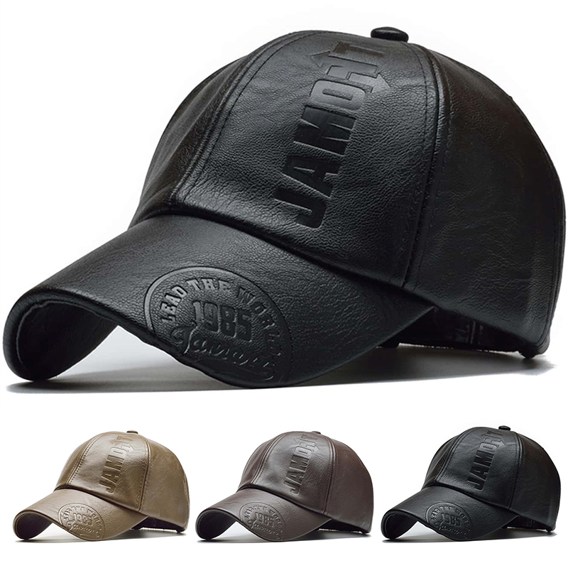Unisex 1985 Imprinting Leather - Baseball Cap Structured บทวิจารณ์และราคา