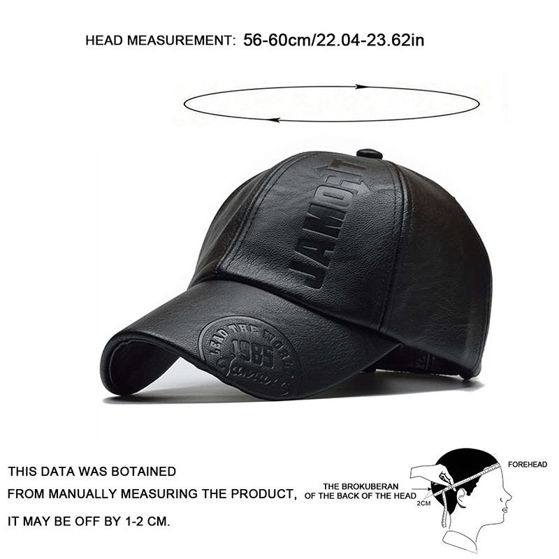 Unisex 1985 Imprinting Leather - Baseball Cap Structured บทวิจารณ์และราคา