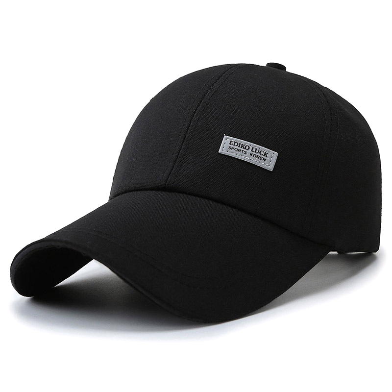 1Pcs Long Brimmed Baseball Cap - Dad Hat Cotton บทวิจารณ์และราคา