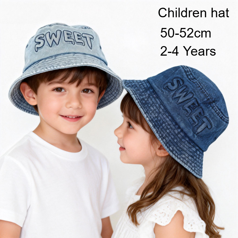 Japanese Retro Kids Bucket Hat - Bucket Hat Cotton บทวิจารณ์และราคา