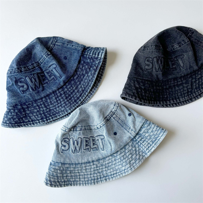 Japanese Retro Kids Bucket Hat - Bucket Hat Cotton บทวิจารณ์และราคา