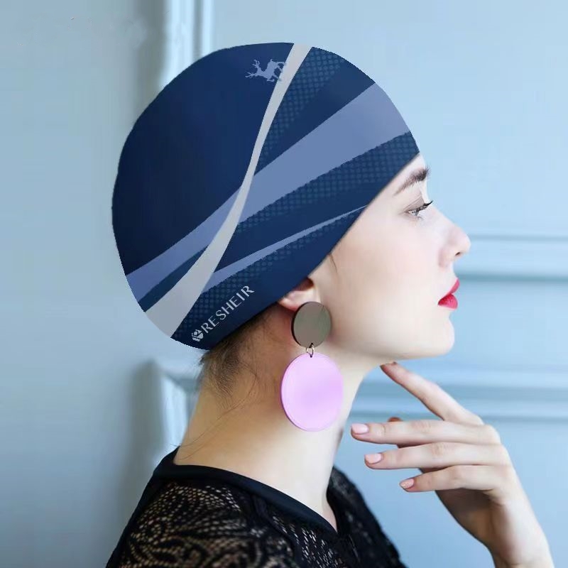 Fashion Silicone Swimming Cap  - Swim Hat Silicone บทวิจารณ์และราคา