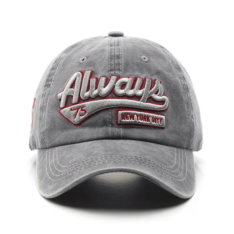 Vintage Washed Baseball Cap Un - Dad Hat Cotton บทวิจารณ์และราคา