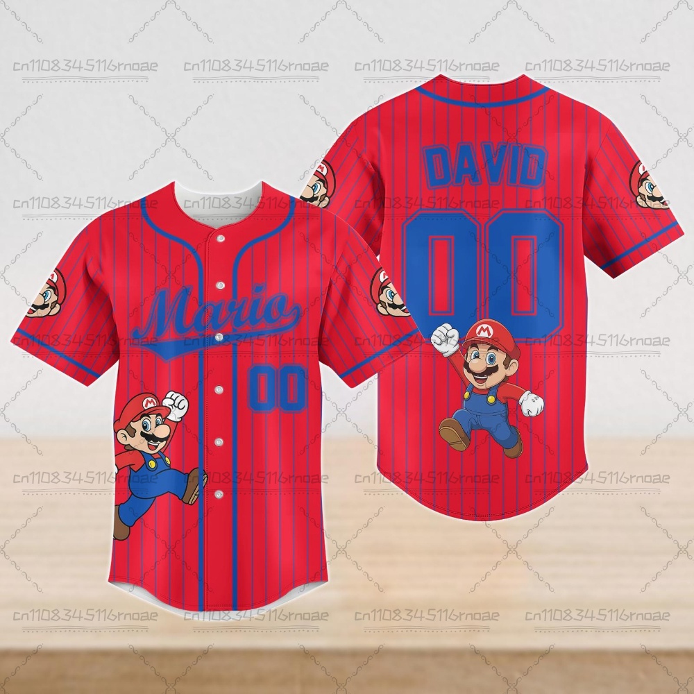 New Super Mario Unisex Basebal - Baseball Cap Structured บทวิจารณ์และราคา