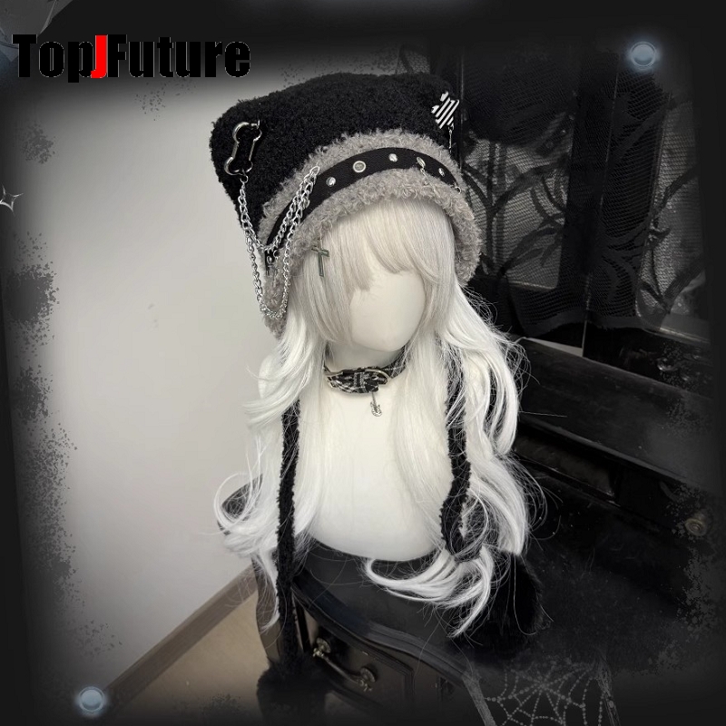 Women Japanese Harajuku Y2K Gi - Winter Trapper Hat บทวิจารณ์และราคา