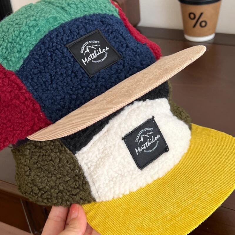 5 Panel Retro Fleece Cap for M - Corduroy Cap 5 Panel บทวิจารณ์และราคา