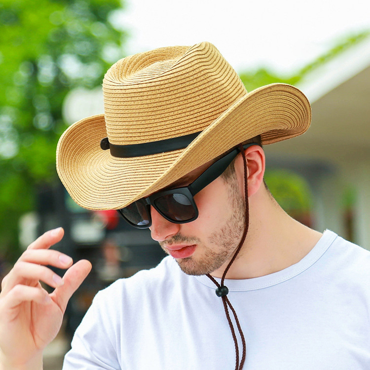 Summer Men Western Shapeable C - Cowboy Hat Straw บทวิจารณ์และราคา