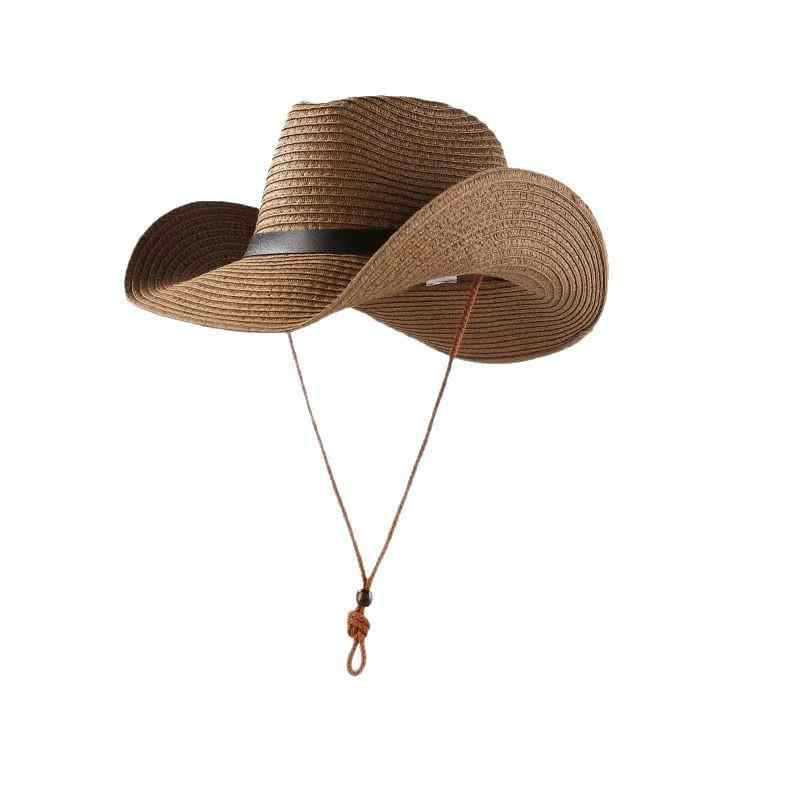 Summer Men Western Shapeable C - Cowboy Hat Straw บทวิจารณ์และราคา