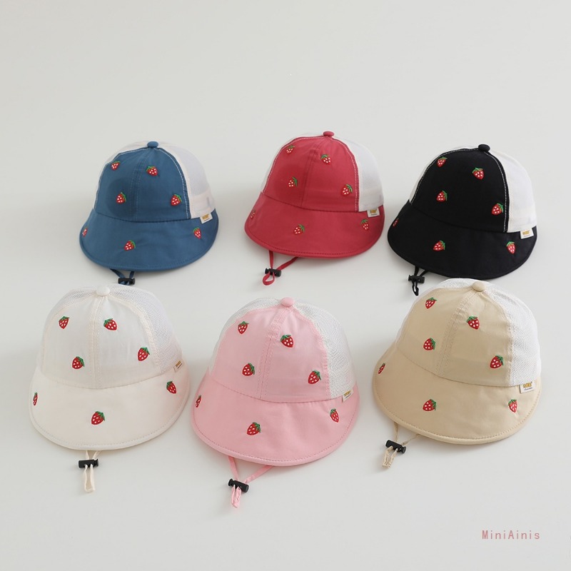 Baby Kids Summer Sun Hat 48-50 - Bucket Hat Cotton บทวิจารณ์และราคา